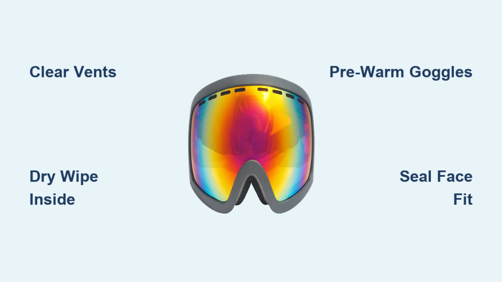 How to Defrost Ski Goggles Quickly